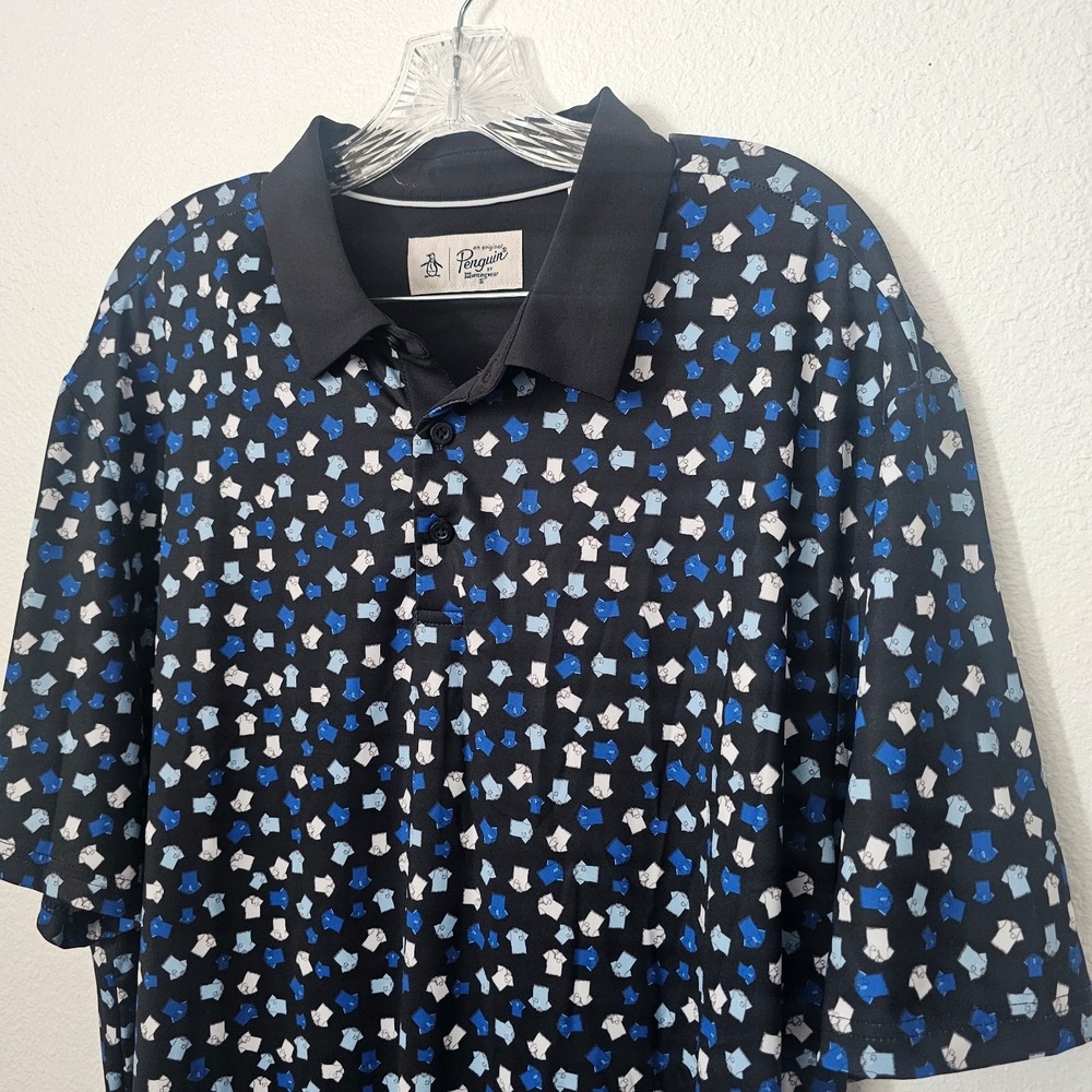 Penguin by Munsingwear All Over Print Men's Polo Size XXXL